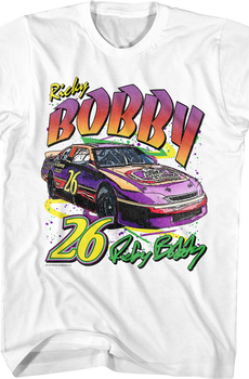 Retro Ricky Bobby Autograph Talladega Nights T-Shirt