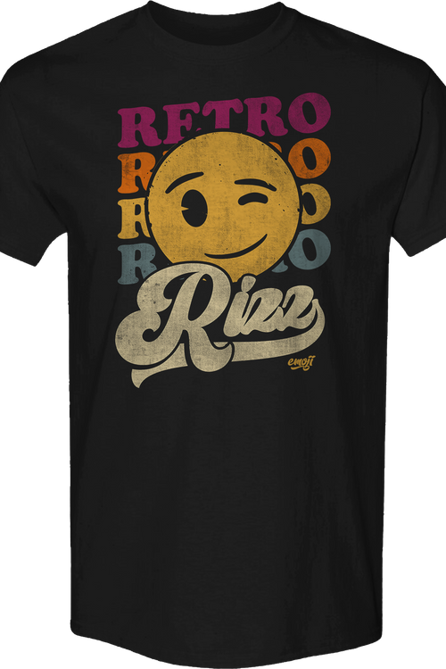 Retro Rizz Emoji T-Shirt