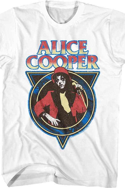 Retro Shapes Alice Cooper T-Shirt