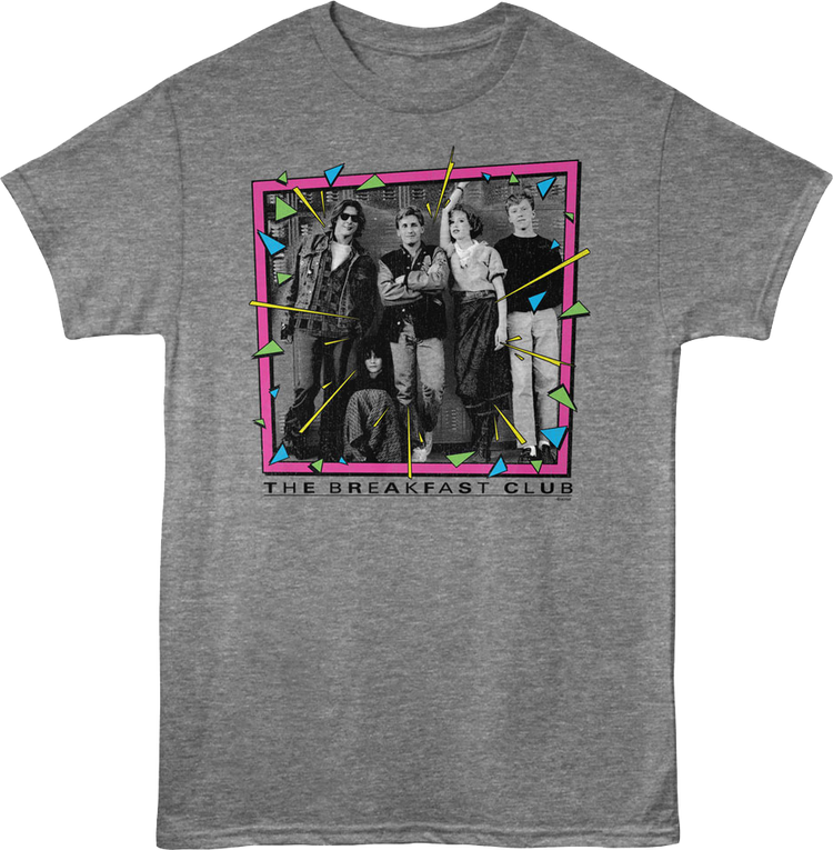 Retro Shapes Breakfast Club T-Shirt