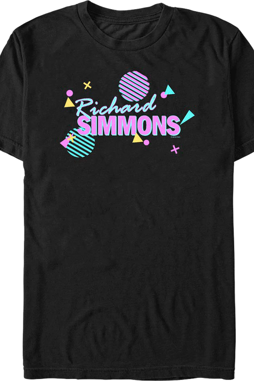 Retro Shapes Richard Simmons T-Shirt