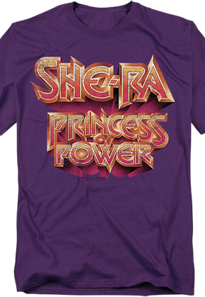 Retro She-Ra Princess of Power Masters of the Universe T-Shirt