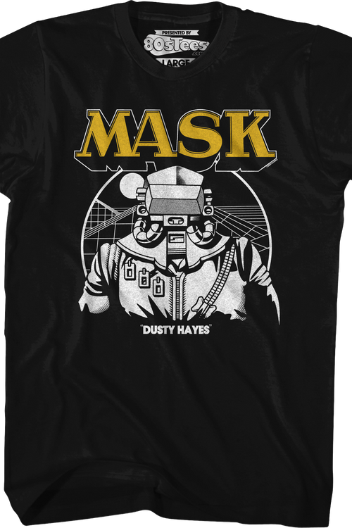 Retro Simple Dusty Hayes MASK T-Shirt
