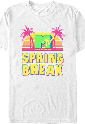 Retro Spring Break MTV Shirt