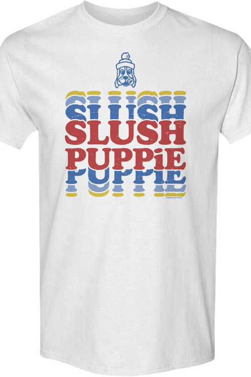 Retro Stacked Logo Slush Puppie T-Shirt
