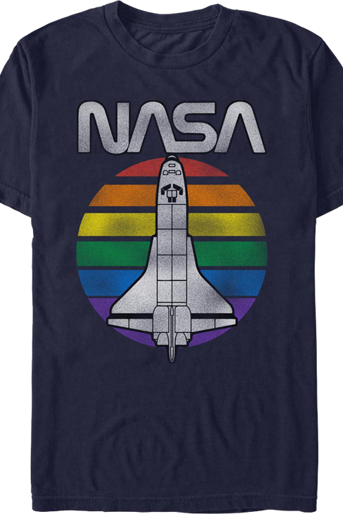 Retro Stripes NASA T-Shirt