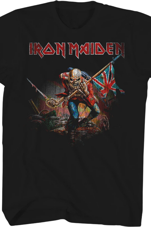 Retro The Trooper Iron Maiden T-Shirt