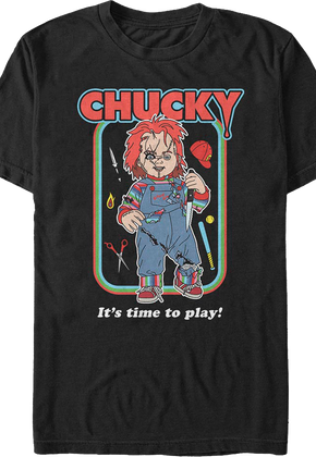 Retro Time To Play Child's Play T-Shirt
