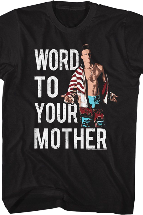 Retro Word To Your Mother Vanilla Ice T-Shirt