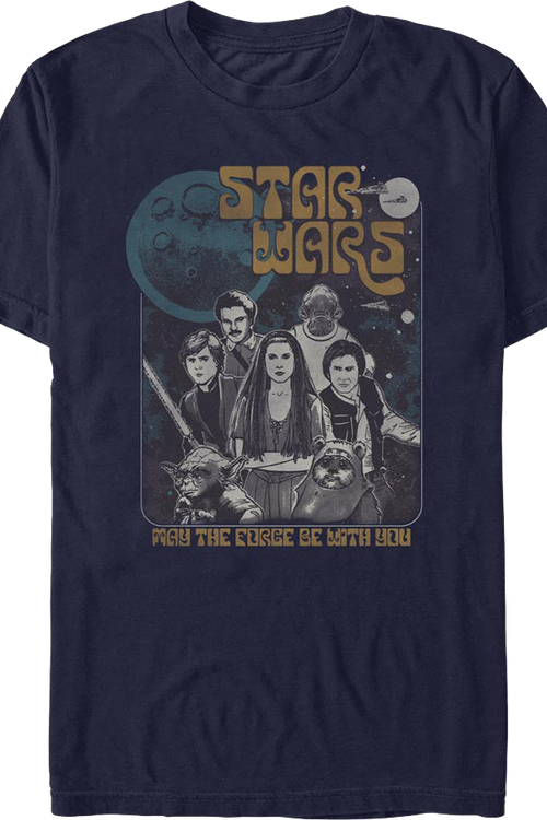 Return Of The Jedi May The Force Be With You Star Wars T-Shirt