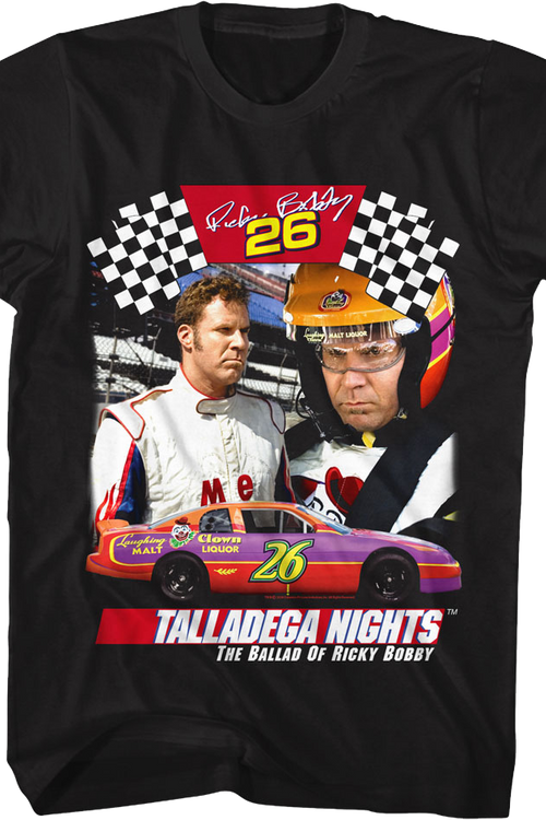 Ricky Bobby Collage Talladega Nights T-Shirt