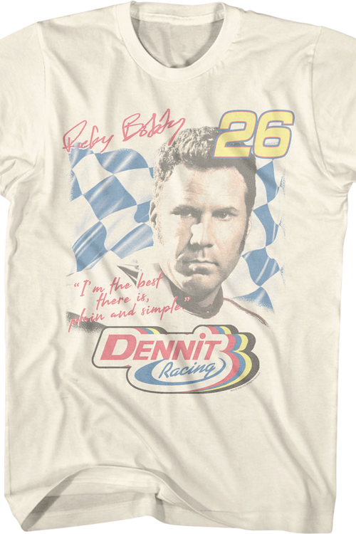 Ricky Bobby The Best There Is Photo Talladega Nights T-Shirt