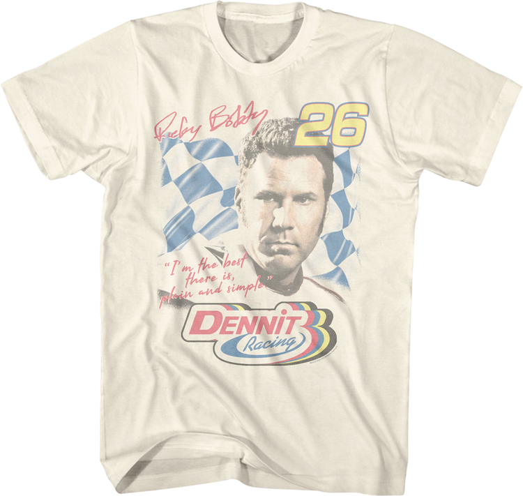 Ricky Bobby The Best There Is Photo Talladega Nights T-Shirt