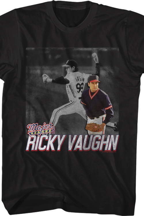 Ricky Vaughn Pitching Major League T-Shirt