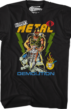 Ripper's Metal Demolition GI Joe T-Shirt
