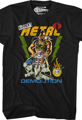Ripper's Metal Demolition GI Joe T-Shirt