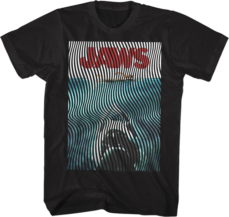 Ripples Poster Jaws T-Shirt