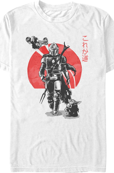Rising Sun The Mandalorian Star Wars T-Shirt