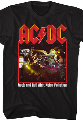 Rock and Roll Ain't Noise Pollution ACDC T-Shirt