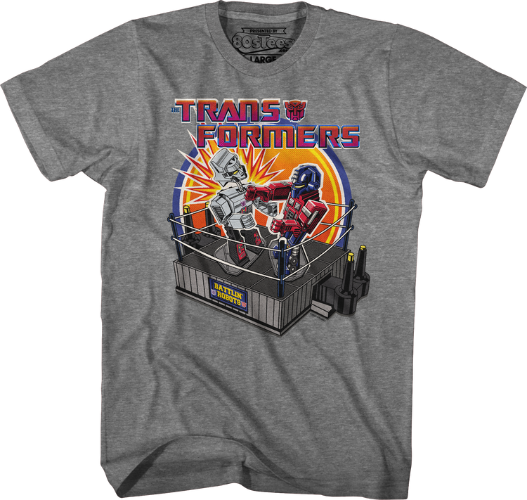 Rock 'Em Sock 'Em Robots Transformers T-Shirt