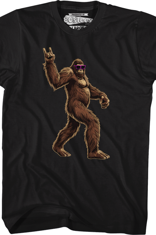 Rock On Bigfoot T-Shirt