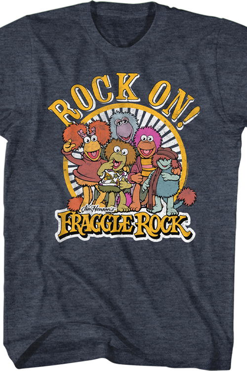 Distressed Rock On Fraggle Rock T-Shirt