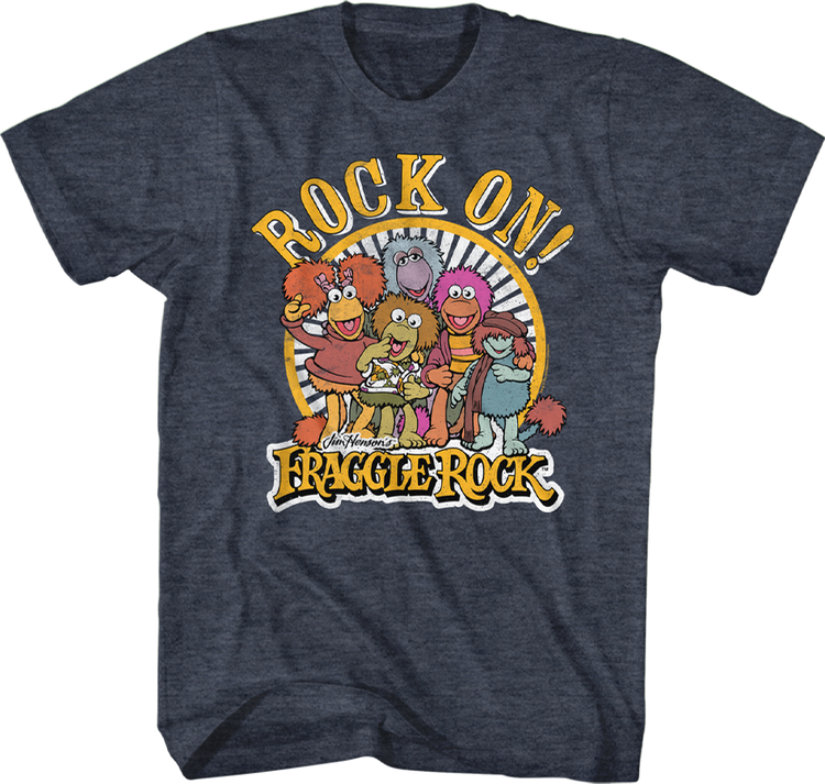 Distressed Rock On Fraggle Rock T-Shirt
