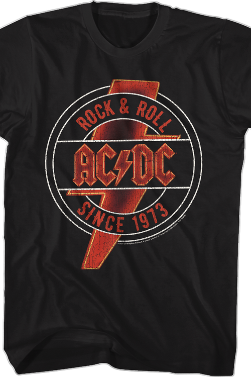 Rock & Roll Since 1973 ACDC Shirt