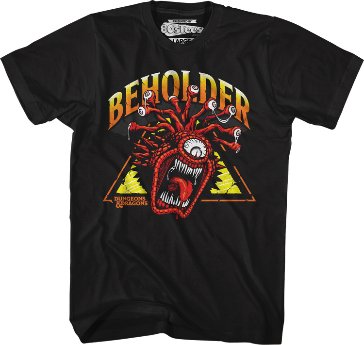 Rockin' Beholder Dungeons & Dragons T-Shirt