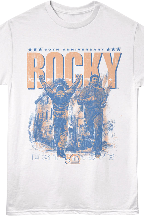 50th Anniversary Sketches Rocky T-Shirt