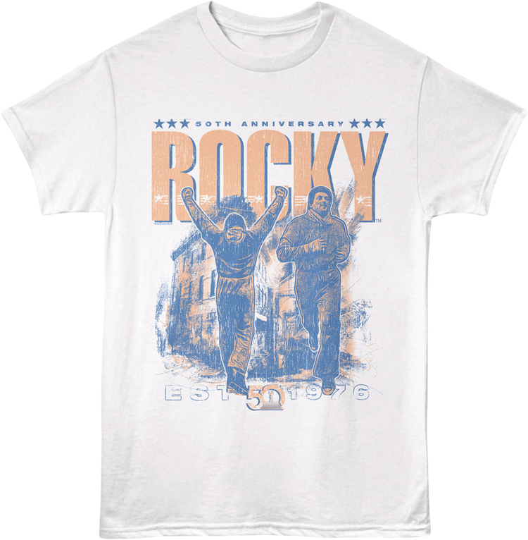 50th Anniversary Sketches Rocky T-Shirt