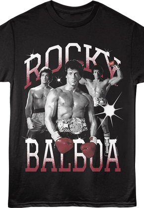 Rocky Balboa Poses Rocky T-Shirt