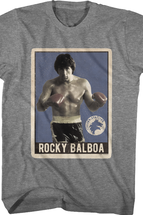 Rocky Balboa Trading Card T-Shirt
