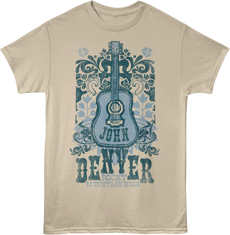 Rocky Mountain High Guitar John Denver T-Shirt