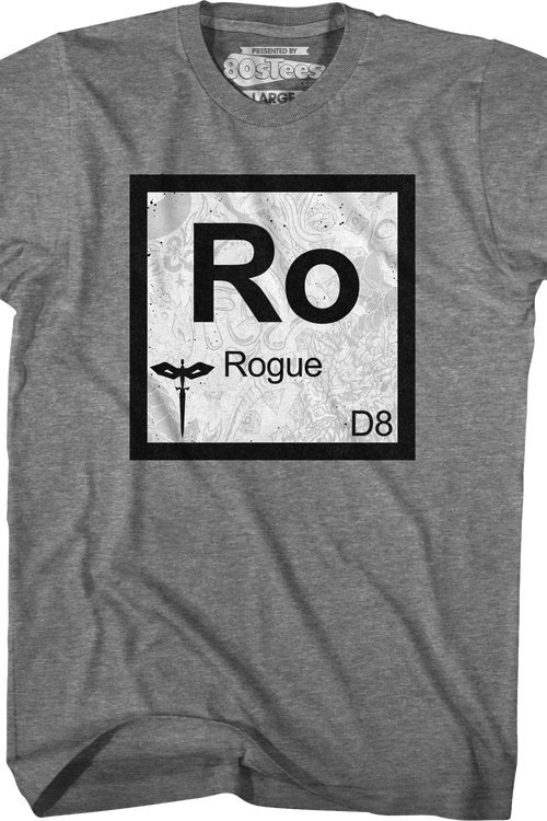 Rogue Element Symbol Dungeons & Dragons T-Shirt