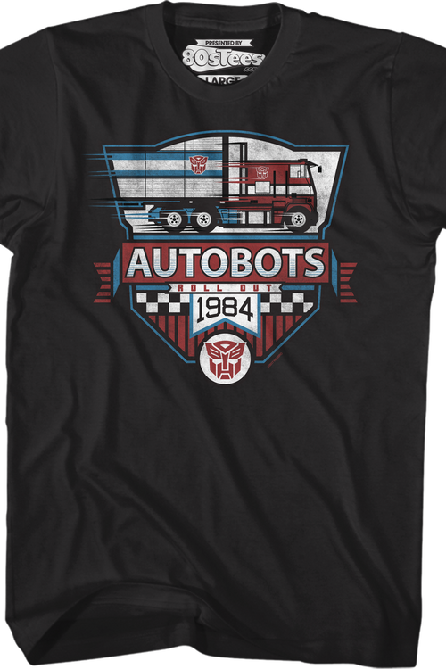 Roll Out 1984 Transformers T-Shirt