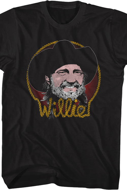 Rope Name Willie Nelson T-Shirt