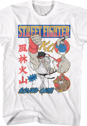 Round One Street Fighter T-Shirt