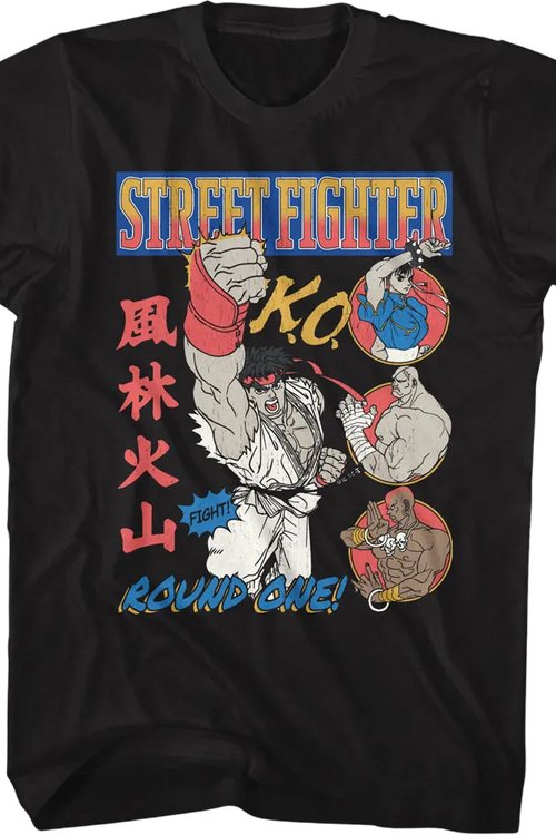 Round One Street Fighter T-Shirt