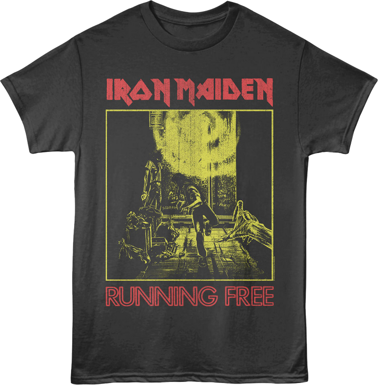Running Free Iron Maiden T-Shirt