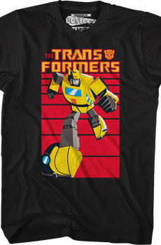 Running Pose Bumblebee Transformers T-Shirt