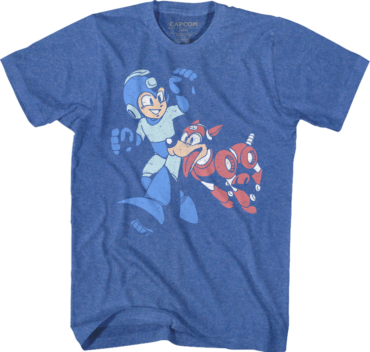 Rush and Mega Man T-Shirt