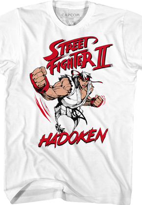 Ryu Hadoken Street Fighter T-Shirt