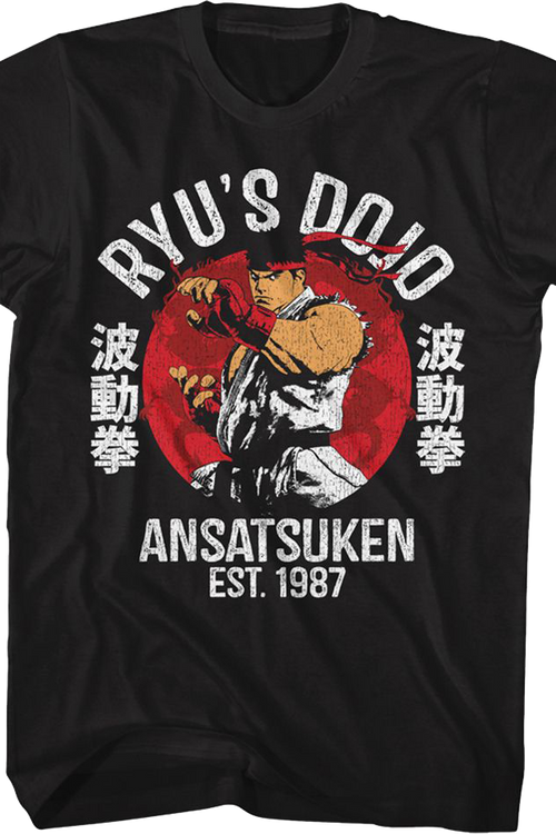 Ryu's Dojo Street Fighter T-Shirt