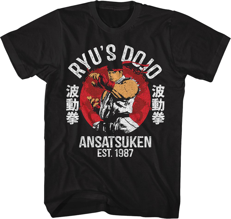 Ryu's Dojo Street Fighter T-Shirt
