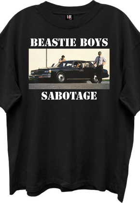 Sabotage Beastie Boys Oversized T-Shirt