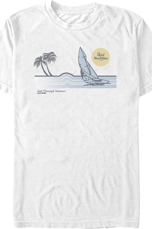 Sail Through Summer Pabst Blue Ribbon T-Shirt