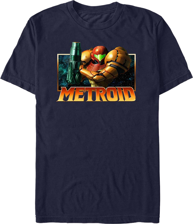 Samus Aran Metroid Nintendo T-Shirt