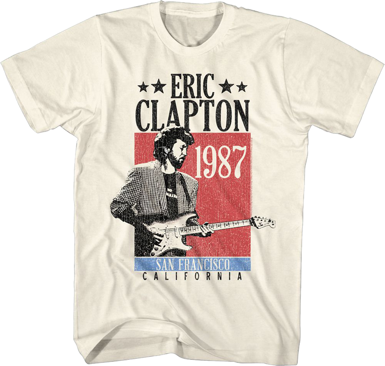 San Francisco 1987 Eric Clapton T-Shirt