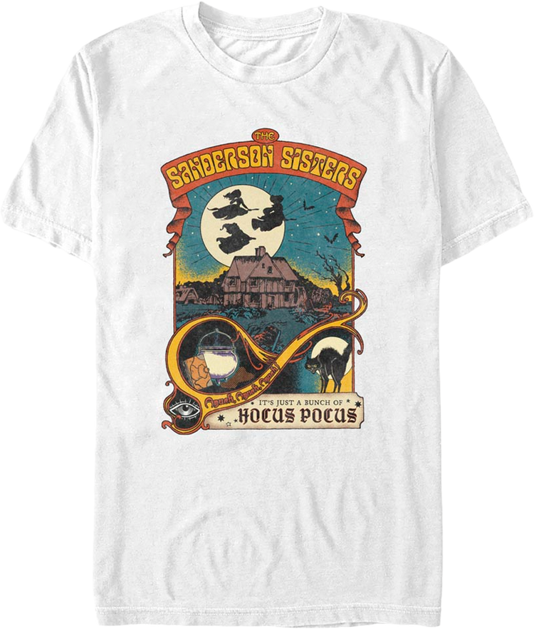 Sanderson Sisters Silhouettes Hocus Pocus T-Shirt